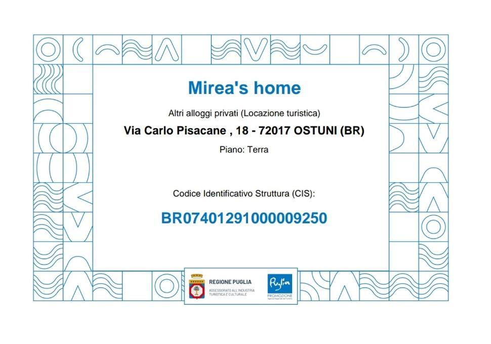 Mirea'S Home ออสตูนี ภายนอก รูปภาพ